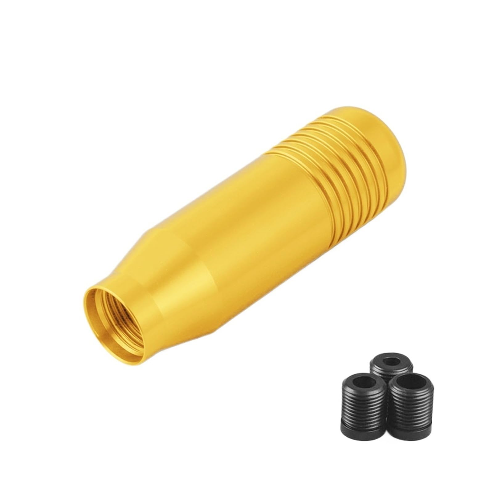 AMCBYSGC Gear Shift Knob 8.5cm Extended Shifter Head Manual Transmission(Gold)