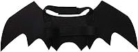 Vista 7 de Alas de murciélago para gatos para decoración de fiesta de Halloween, correas de collar para cachorros, disfraz de murciélago para mascotas, lindos