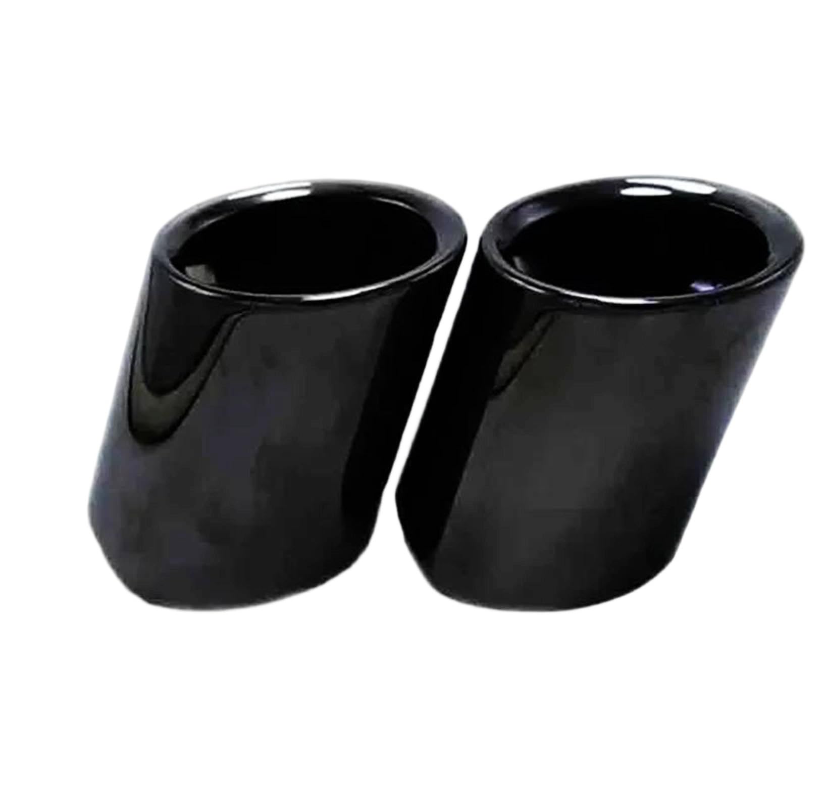 Puntas de silenciador de acero inoxidable para escape deportivo compatible con Serie 5 F10 E60 6