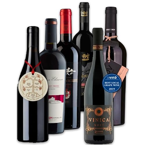Probierpaket mit 6 TOP-Rotweine Bulgariens