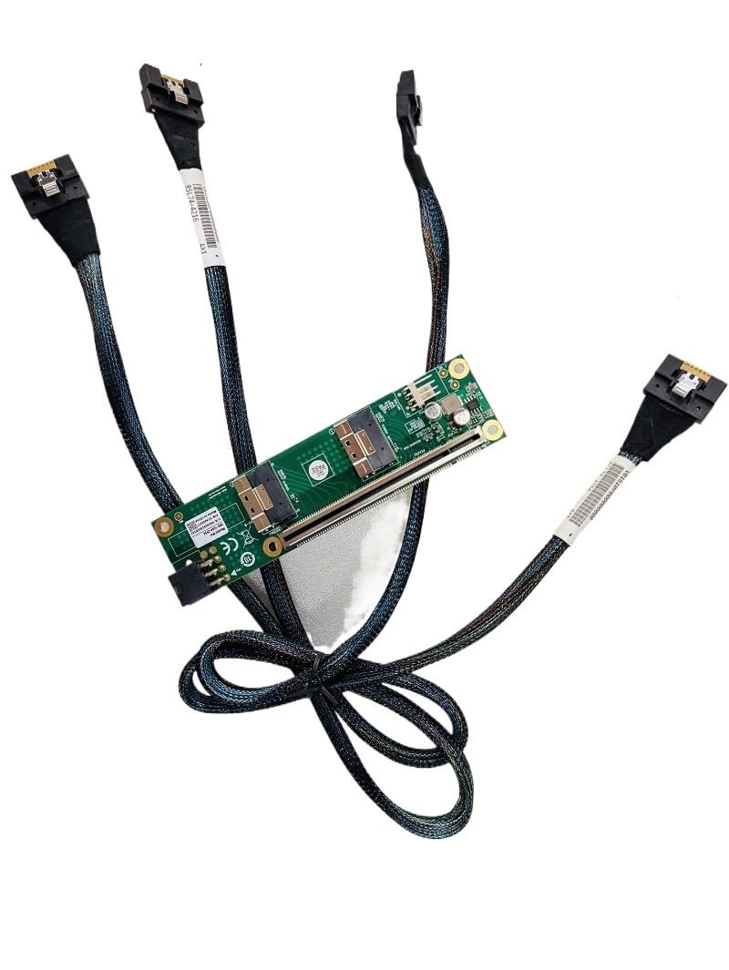 Externer PCI Express x16 4.0 auf SFF-8654 8I Slim SAS Adapter