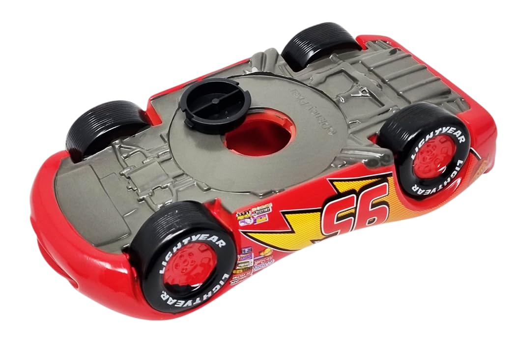 Disney Set Sveglia da Comodino Cars e Salvadanaio Saetta McQueen Apribile e Riutilizzabile