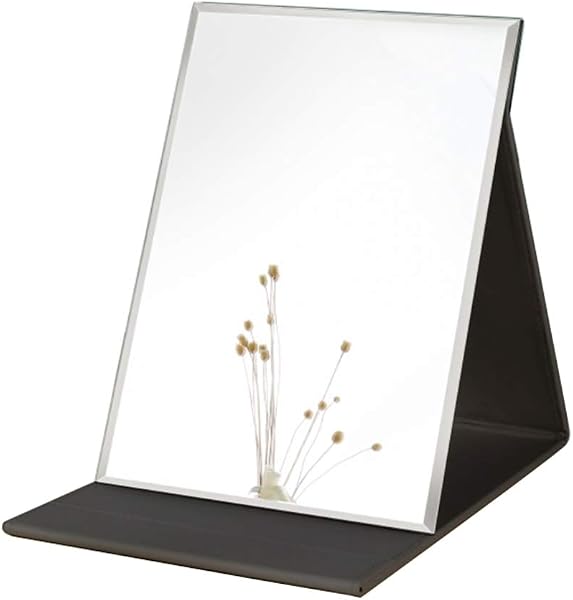 Zcooooool Großer Schminkspiegel, tragbar, Super HD, Multi-Standspiegel, Winkel, freihändig/tragbar/Tisch, klappbar, Spiegel, 25,4 x 17,8 cm - 1