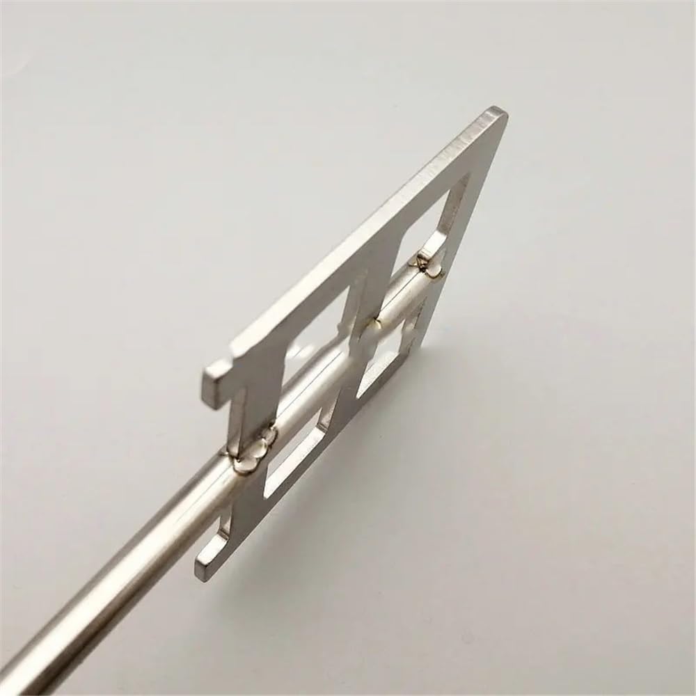 Overhead-Rührstab, 304 Edelstahl Anker Rühren Paddel Mit Stange Blatt Breite 40-120mm Länge 300-500mm(100x8x400mm)