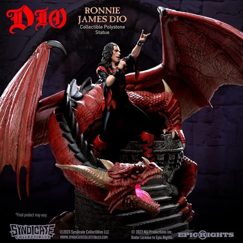 Estatua Premium Ronnie James Dio 1:10 en Polystone