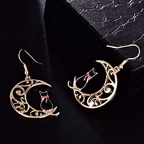 Cute Anime Cartoon Sailor Moon Animal Cat Moon Earrings Gift For Girls Women Jewelry 5