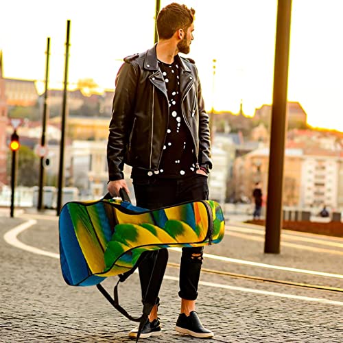 Housse de transport étanche pour guitare avec bandoulière réglable, Multicolore 02, 42.9×16.9×4.7 in, Organiseur de sac - Les Beatles, Paul McCartney, John Lennon, RIngo Starr, George Harrison Housse de transport étanche pour guitare avec bandoulière réglable, Multicolore 02, 42.9x16.9x4.7 in, Organiseur de sac – Image 7