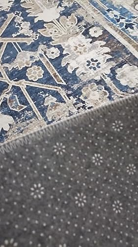 Amazon|川島織物セルコン TAUKO ラグ GY6035 200×250 ブルー 洗える Amazon|川島織物セルコン TAUKO ラグ GY6035 200×250 ブルー 洗える