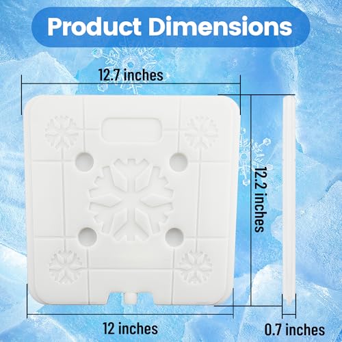 52 QT Ice Pack Cooler Divider, Compatible with RTIC 52QT Ultra Light Cooler, Freezable Cooler Divider, Cooler Accessories