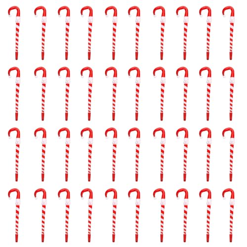Stylos à encre gel rouge canne parapluie lot de 40 pour bureau et loisirs créatifs