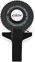 Marcador de rótulos manual portátil DIY gravador em relevo 3D impressora máquina escrever com fitas rótulo plástico PVC letreiro