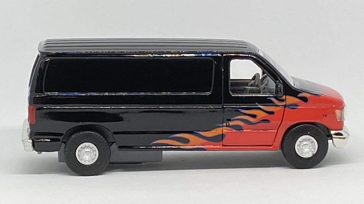 【新品】3台 596 1/64 フォード Eシリーズ E350 バン ブラック 新品】3台 596 1/64 フォード Eシリーズ E350 バン ブラック 1
