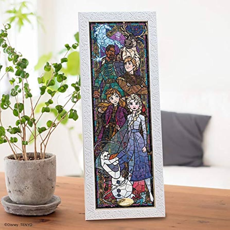テンヨー アナと雪の女王2 ステンドグラス Amazon.co.jp: テンヨー(Tenyo) 【日本製】 456ピース ステンド