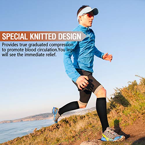 Image of Compression Socks for Women and Men - Best Athletic,Circulation & Recovery