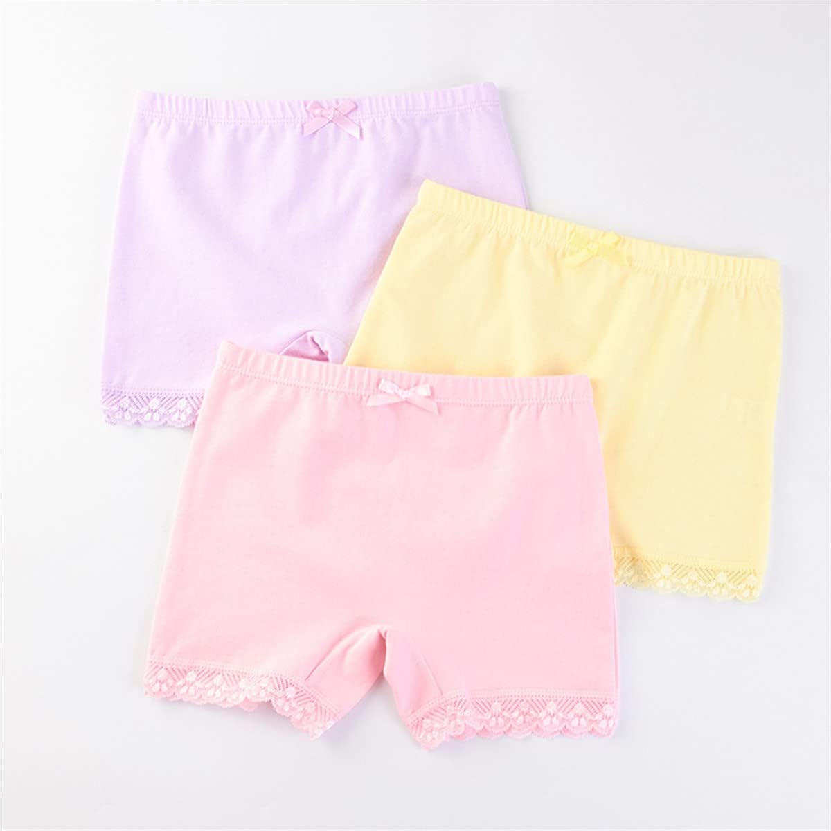 5 Pcs Little Girls Toddler Kids Boy-Leg Shorts Lace Trim Underwear Boxers Briefs Panties - Image 7