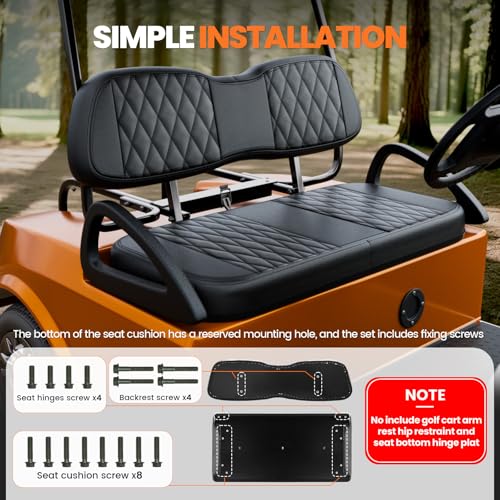 GODCTSUP Front Seat Replacement Cushion