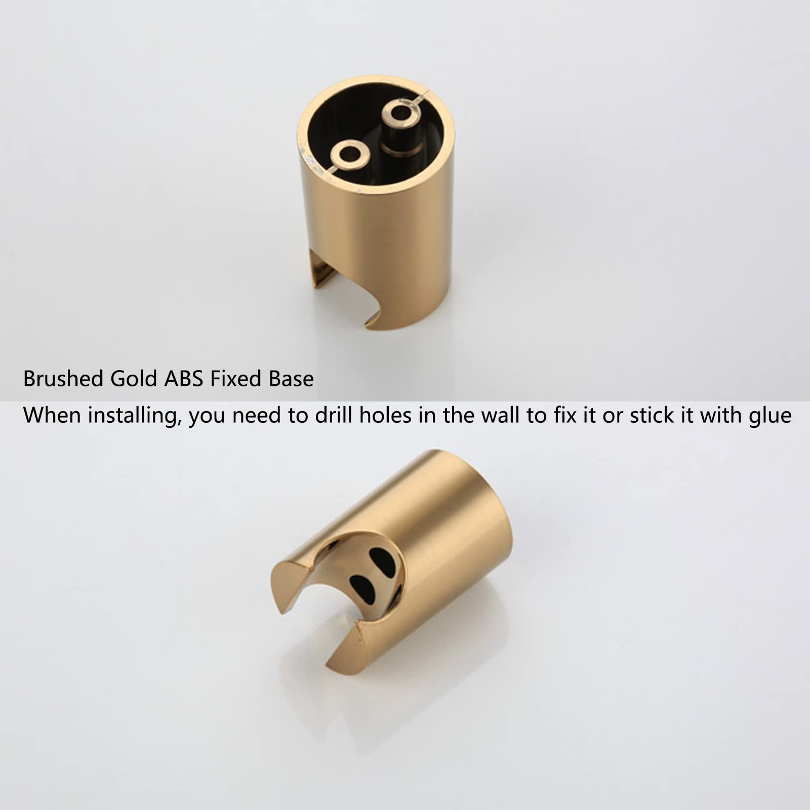 Hand-Bidet-Sprühgerät for Toilette, Bad-Windel-Sprühset aus gebürstetem Goldmessing mit 150-cm-Duschschlauch, Wand-WC-Bidet-Sprühset for Damenhygiene, Baden von Haustieren