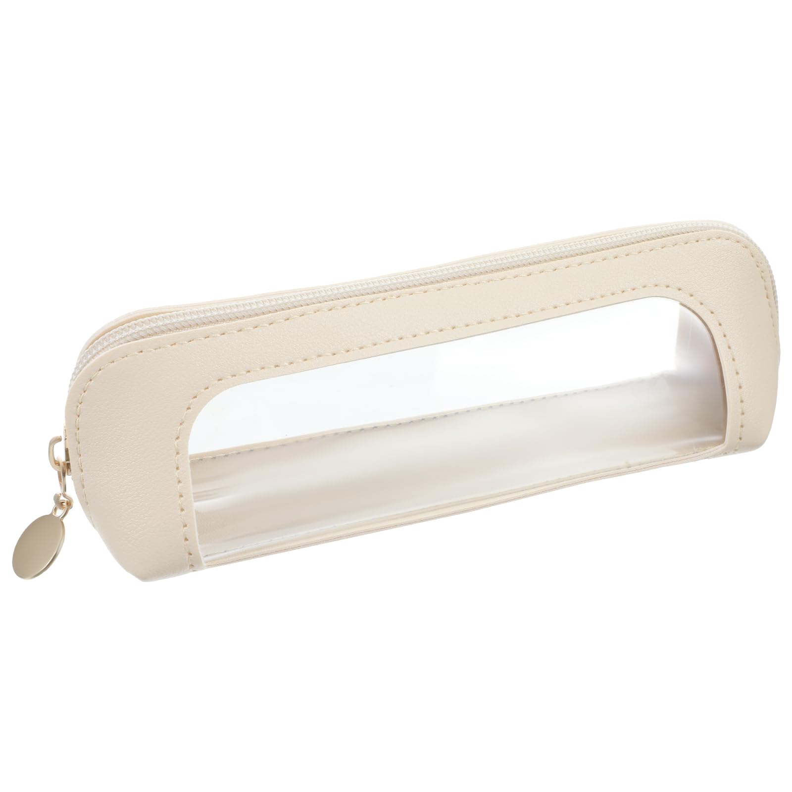 Small Makeup Bag Double Sided Clear Toiletry Bag for Women Portable Make Up Organizer Traveling Compact Car Bags Makeup Brush Bags Clear Travel Brush Holder Make Up Organizer