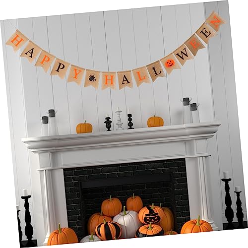Banderole d'Halloween extérieure résistante pour décorer sans clou - 7