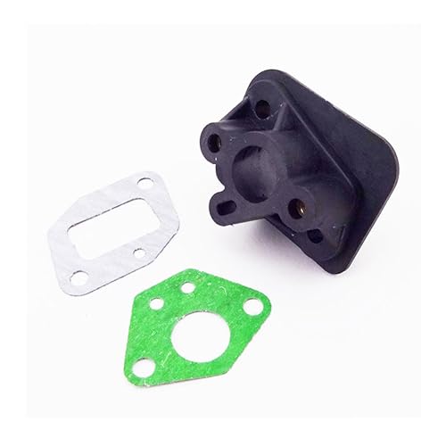 Miniatura 6 de TC-Motor Junta de tubo de entrada de plástico colector de entrada para 2 tiempos 33cc 43cc 49cc motor Goped Scooter ojo de gato Pocket Bike Kids Moto