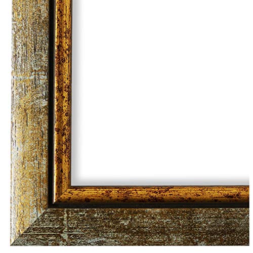 Bilderrahmen Grau Gold 30 x 40 cm Cover