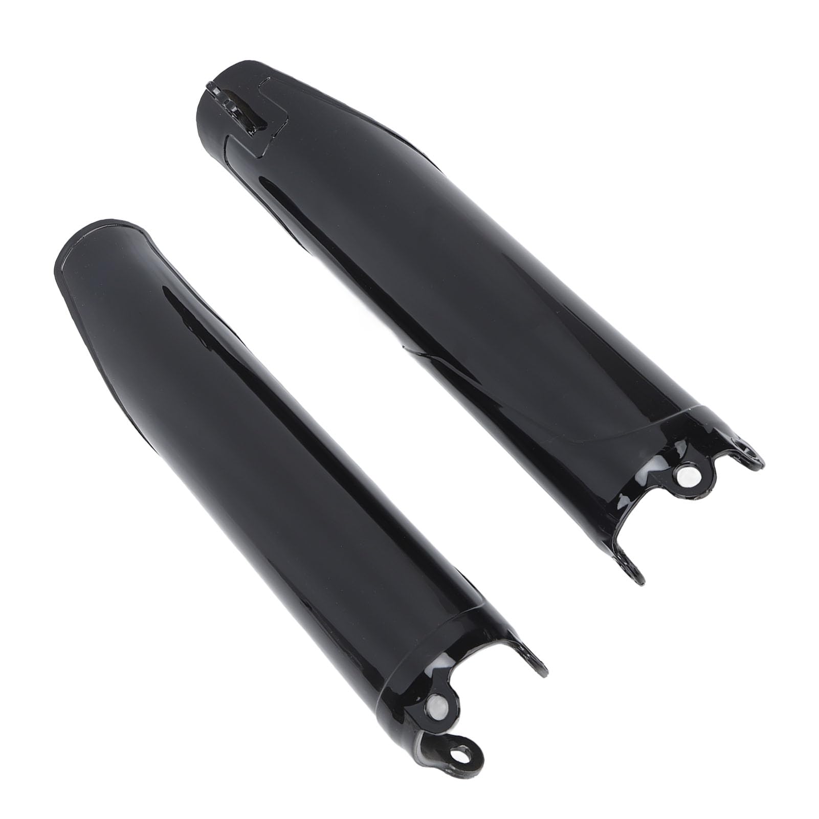 Copri Tubo Forcella Anteriore, 2 Pezzi Copri Tubo Forcella Anteriore Nero Lucido per CRF250R CRF250X CRF450R CR125 CR250 CRF 450 RX