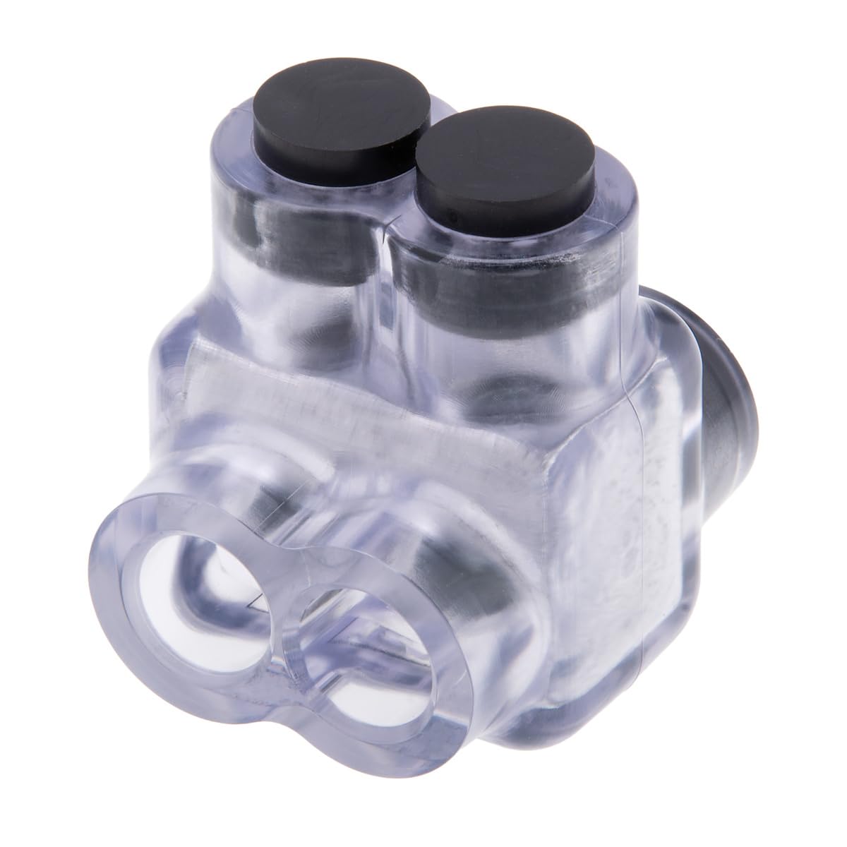 Polaris Vision Tap IT-4CB Insulated Connector-2-Port Single-Sided Entry-4-14 AWG-1 Pack-Clear