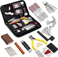 【 Guitar Maintenance And Repair Tools】: Our guitar repair tool set for the maintenance and repair of guitars, including changing strings, setting the pitch, adjusting movements or checking the height of the strings. Use this set of professional care ...