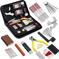 45 pcs Kit d’outils de nettoyage pour guitare, Bprtcra Kit d’outils de réparation de guitare – Pour instrument à cordes… - Les Beatles, Paul McCartney, John Lennon, RIngo Starr, George Harrison