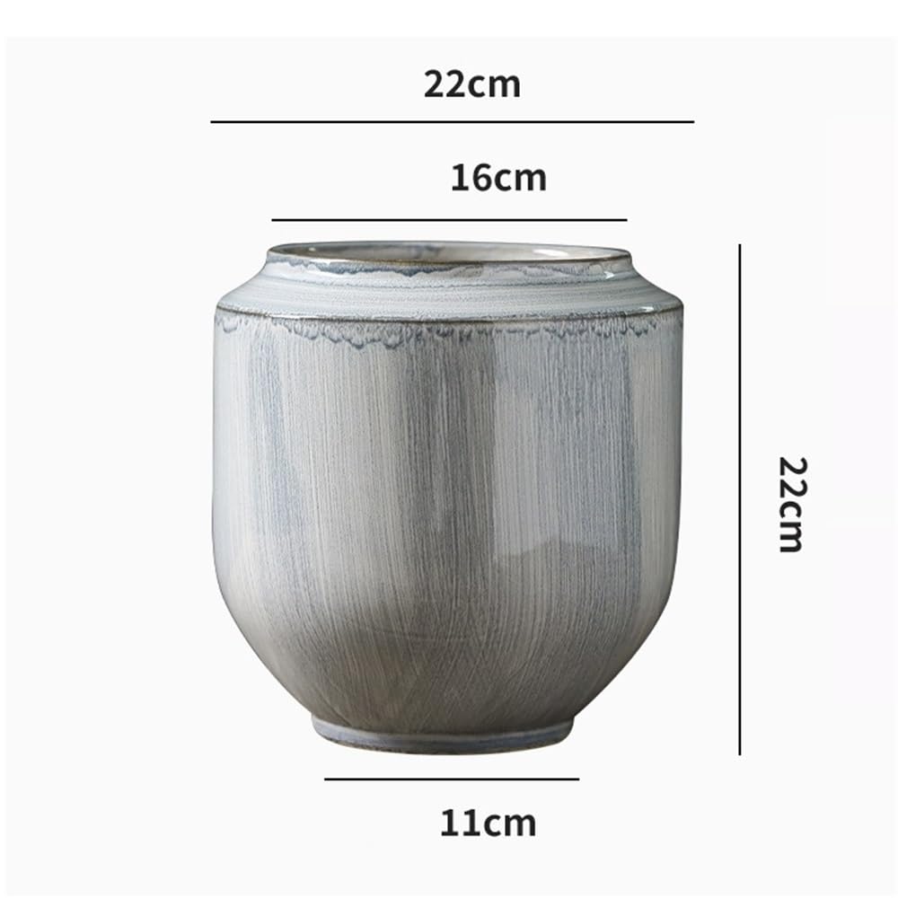 doniczka Prosta domowa chińska ceramiczna doniczka, lekkie luksusowe bonsai, doniczkowa sadzarka, do roślin