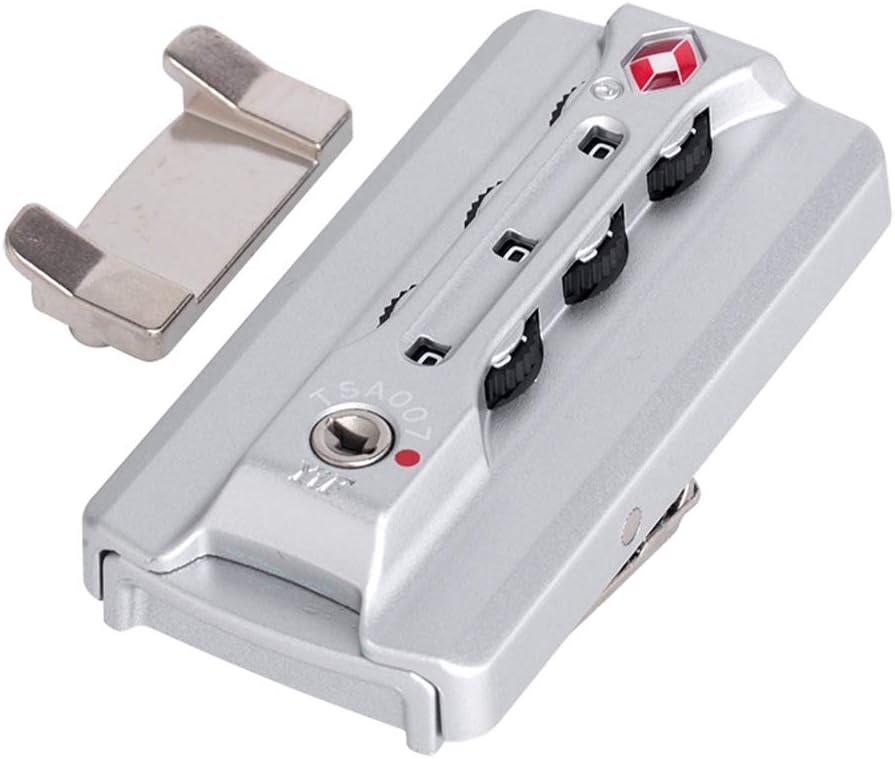 Suitcase Lock,Combination Lock, Set of A Pair S041# Password Lock Replacement suitcases/Luggage Lock for Suitcase Pull Rod Box Trunk Box DIY