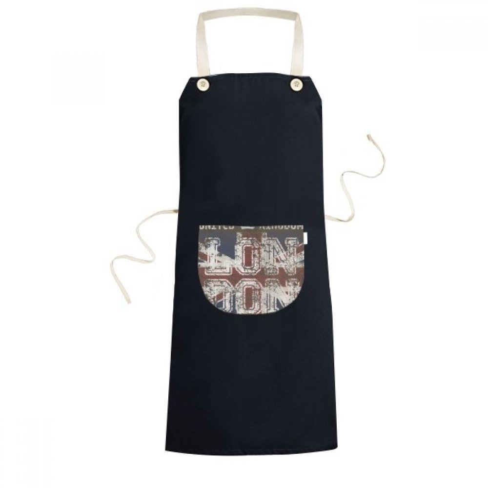 Tablier de cuisine pour cuisiner proprement bavoir Londres noir