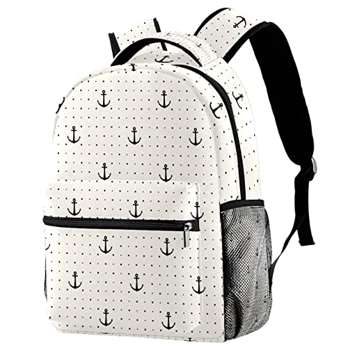Sac à dos camping et vacances motif ancre Leisure Campus fille et garçon