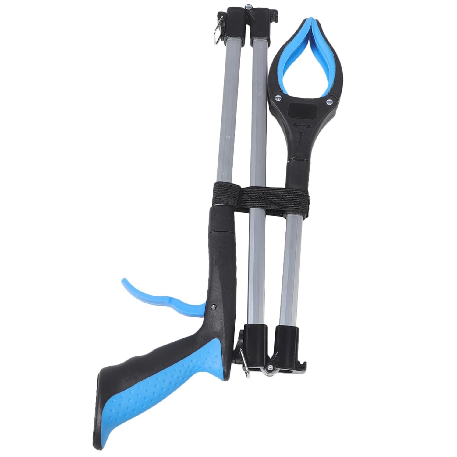 Three-fold Aluminum Grabber Tool for Hand Trash Pickup Litter Picker Garbage Clip Reusable Home Accessory