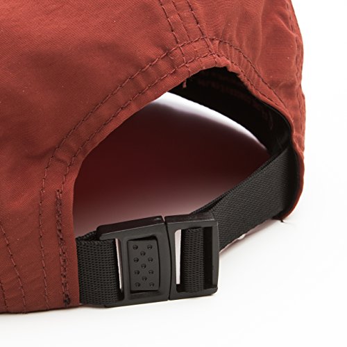 Tillak Wallowa Camp Hat, Lightweight Nylon 5 Panel Cap with Snap Closure, Supai Red, One Size, Rot Supai - Image 4
