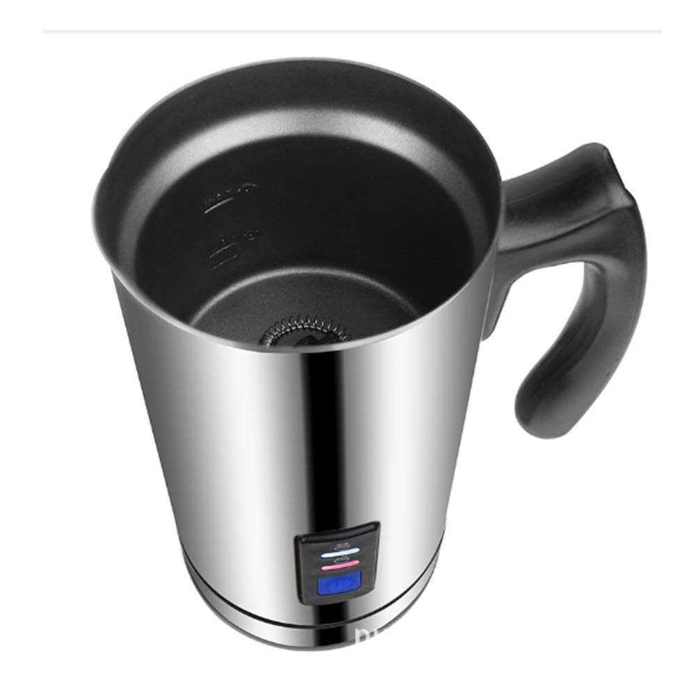 3 Función Creamer, calentador eléctrico Leche Leche Frother espuma suave Calentador de café capuchino Essperso leche al vapor caliente de chocolate