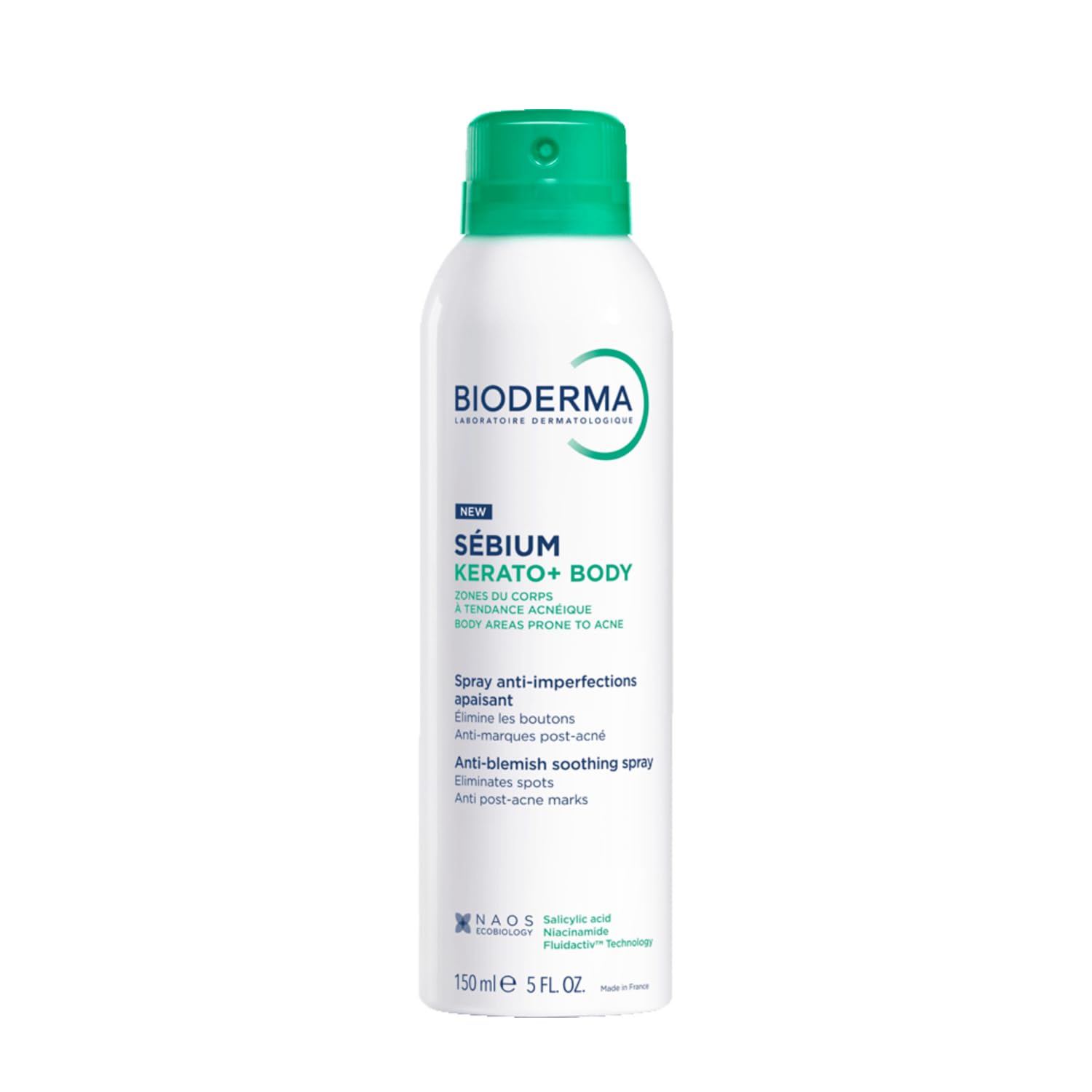 Bioderma Sebium Kerato+ Body Spray for Back Acne Bacne Prone Skin 150ml