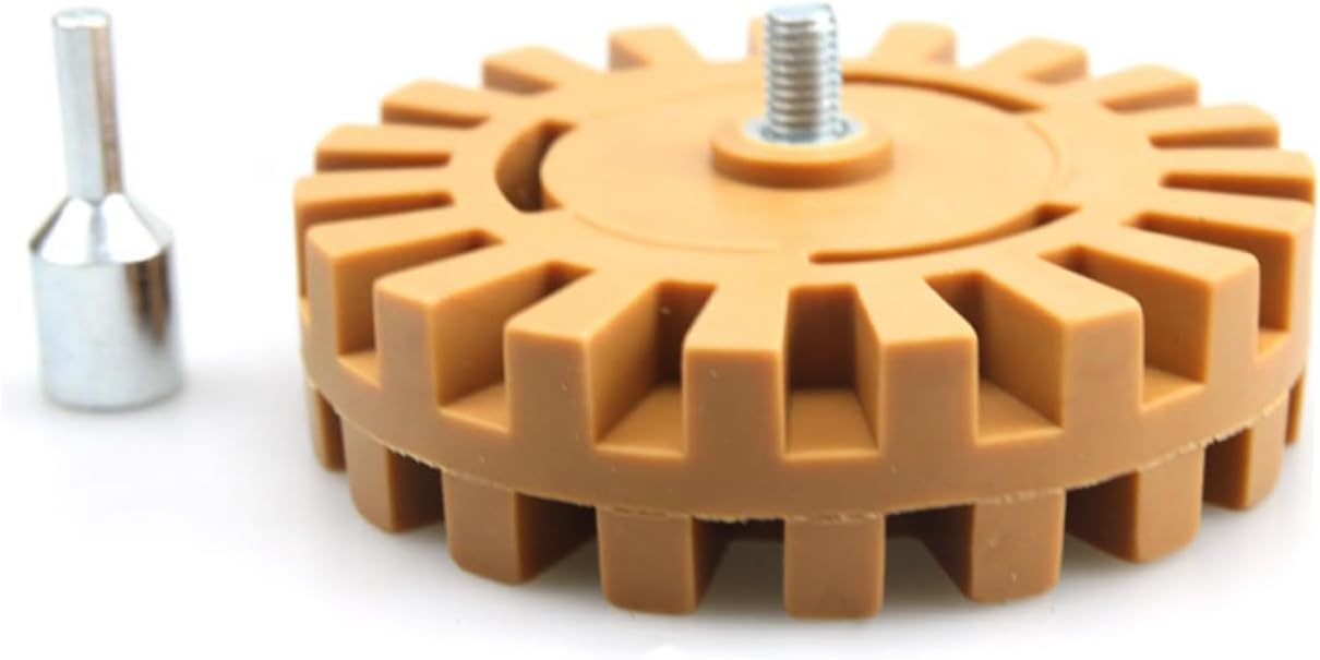Vinyl Decal Remover Tool Eraser Wheel Pneumatic Rubber Degumming Wheel for Car Scratch Eraser