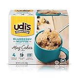 Udi's Gluten Free Blueberry Muffin Mug Cake Mix, 8.4 oz. 4 Count