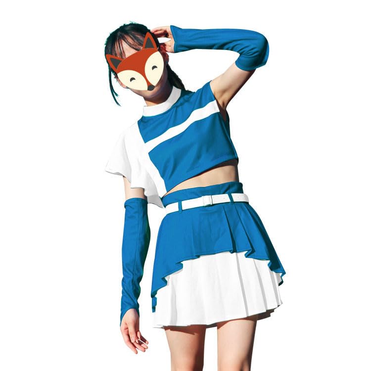 【新品タグ付】ファイターズガール コスプレ チアガール 新品タグ付】ファイターズガール コスプレ チアガール 5点セット 新品