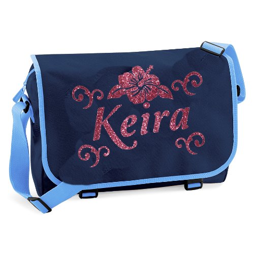 Sac bandoulière Fille Edward Sinclair bleu pour les cours et les loisirs