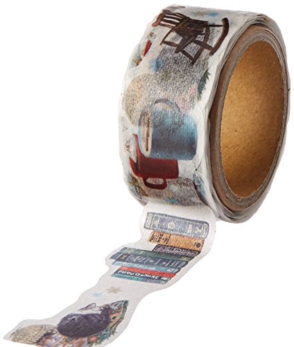 Ruban adhésif de masquage Washi 20 mm repositionnable sans trace Roundtop