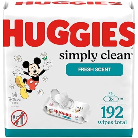 Huggies Simply Clean Baby Wipes Cover
