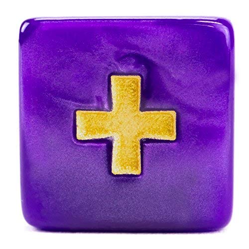 Wiz Dice - Fudge Dice Gm Starter Set - Polyhedral Set With Bag For Rpg Adventure Games - D6 Dice With Plus, Minus, And Blank Faces - Mystical - 20 Ct #TOP3