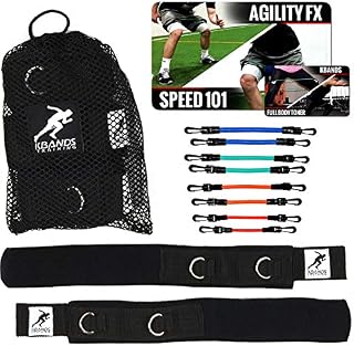 Kbands | Speed and Strength Leg Resistance Bands | Includes Speed 101