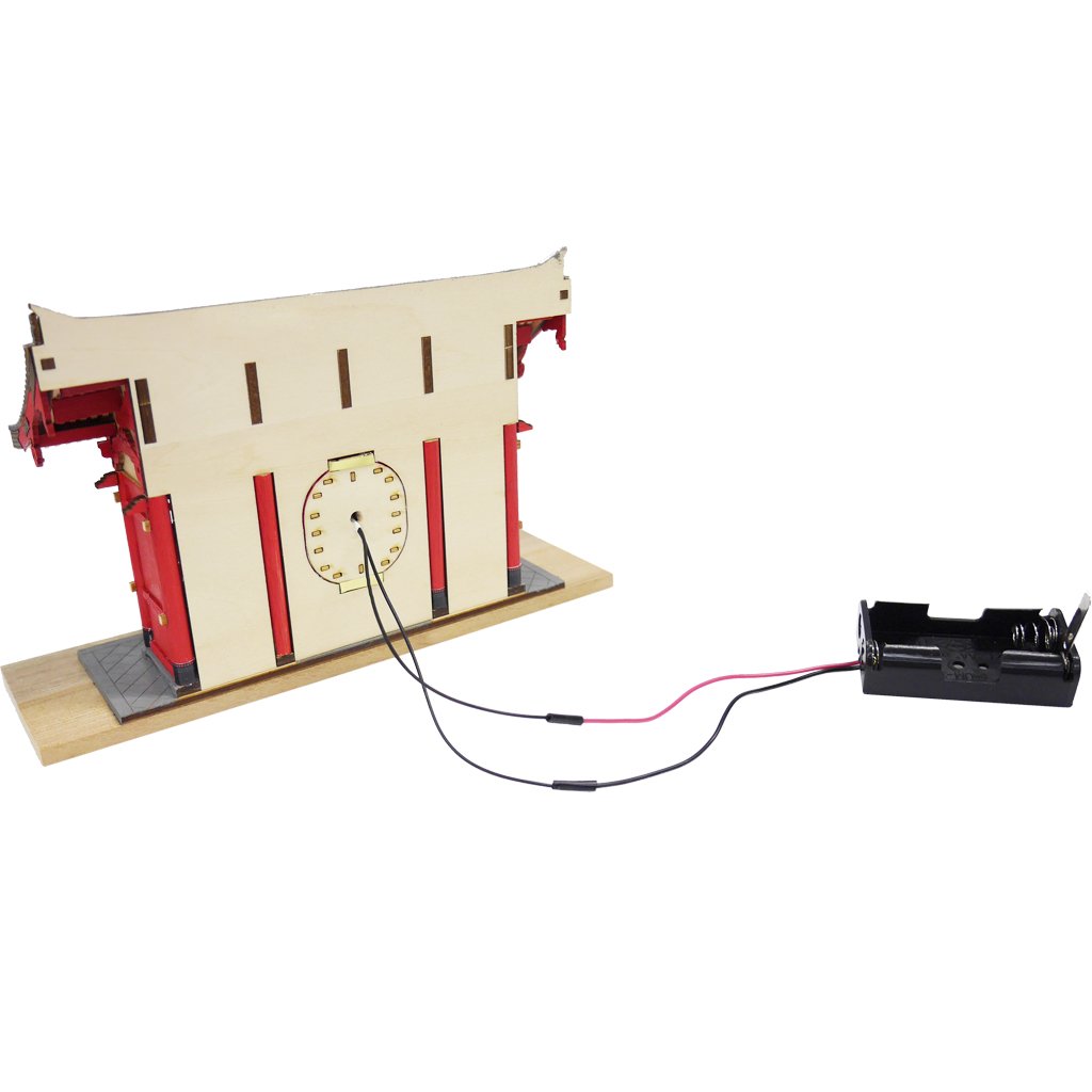 Amazon | ウッディジョー 1/100 ハーフタイプ 浅草寺 雷門 ソフト