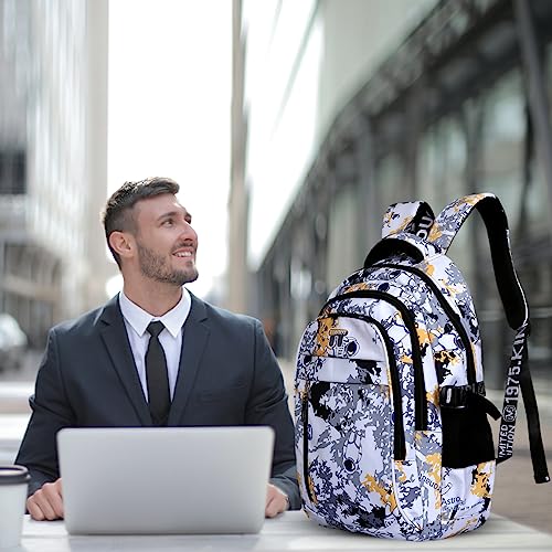 Image of Tinytot 30Litre School Bag Water-Resistant Laptop& Travel Backpack - Unisex Large 19 Inches Multipurpose Travel Backpack for Boys & Girls, Men & Women- Ideal for College and School and office Use