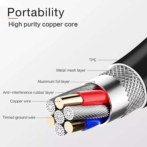 Cable de carga Micro USB para Powerbank miniatura 5