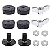 Toyvian 3pcs Drum Cymbal Accessory Set Cymbal Felt Washers Sleeves for Enhanced Grey for Drum Includes Base Felt Pads for
