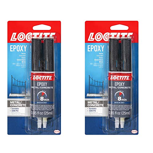 Loctite Metal and Concrete Epoxy Syringe, 25-Millileters (1919325) (2)
